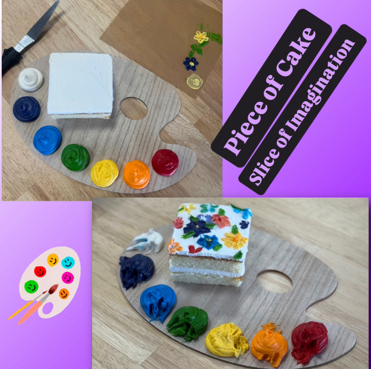 DIY Slice Of Imagination - Piece of Cake Decorating Experience