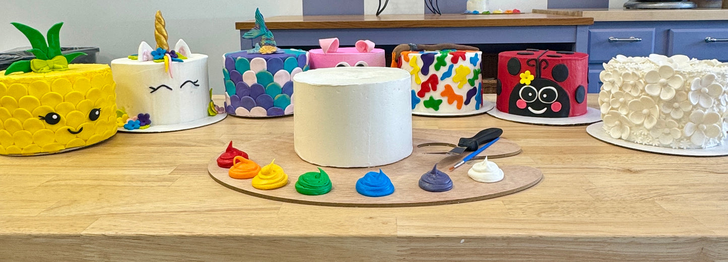 DIY Deluxe Grand Canvas - 6" Cake Decorating Experience